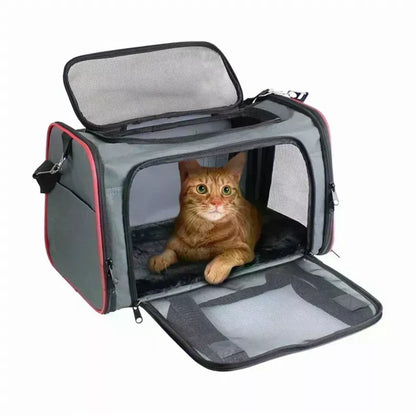 GOOPAWS Soft-Sided Pet Carrier for Small Dogs & Cats (Airline Approved)