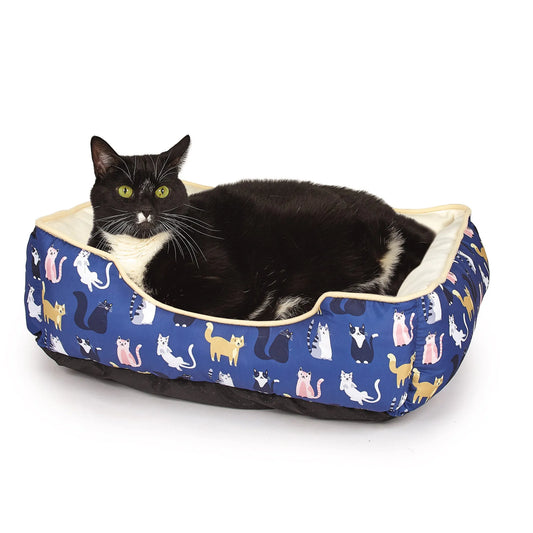 Cama Slumber Pet All Cats Cuddler de 20 pulgadas