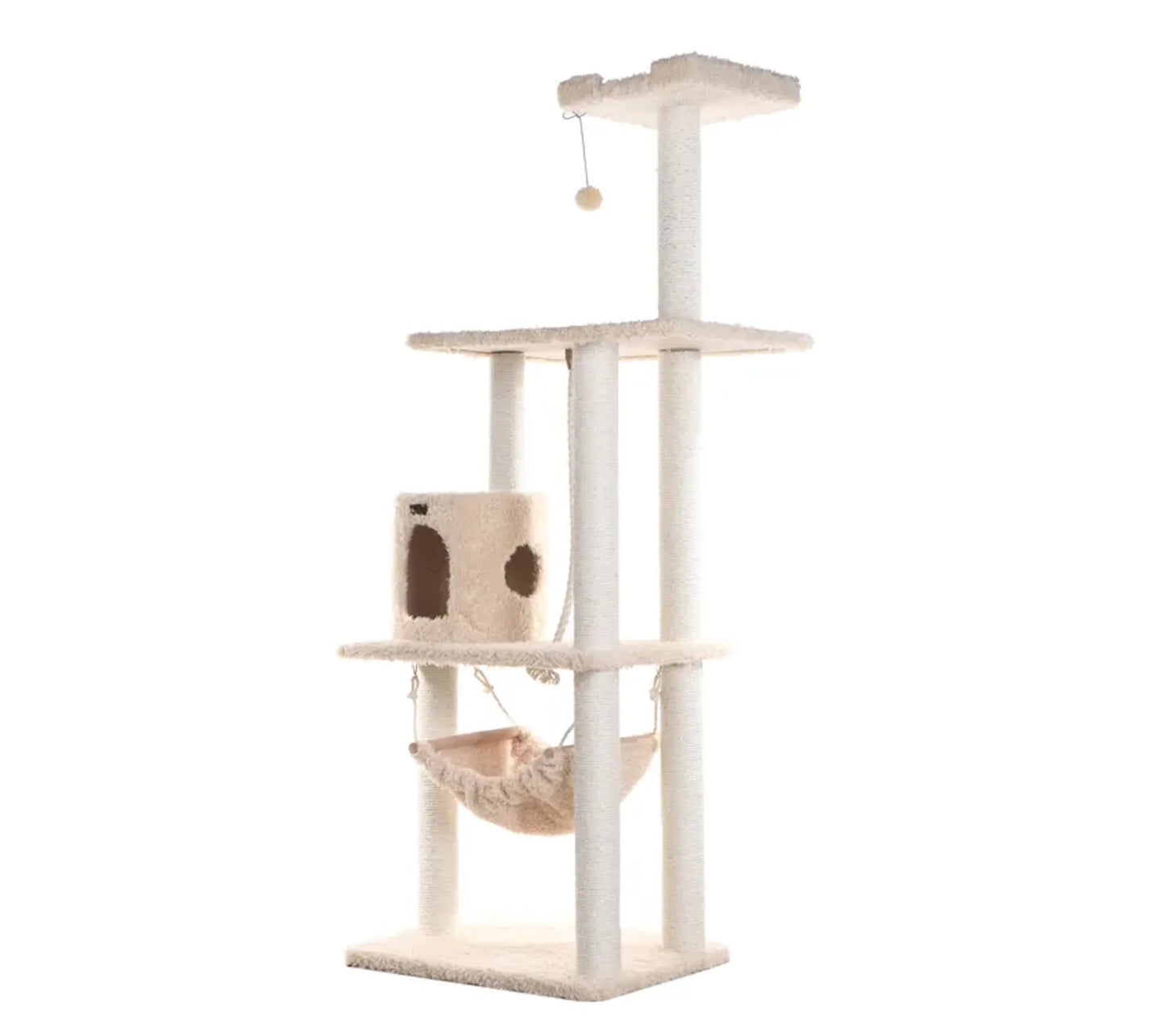 Armarkat Cat Condo / Scratcher (Ultra thick Faux Fur)